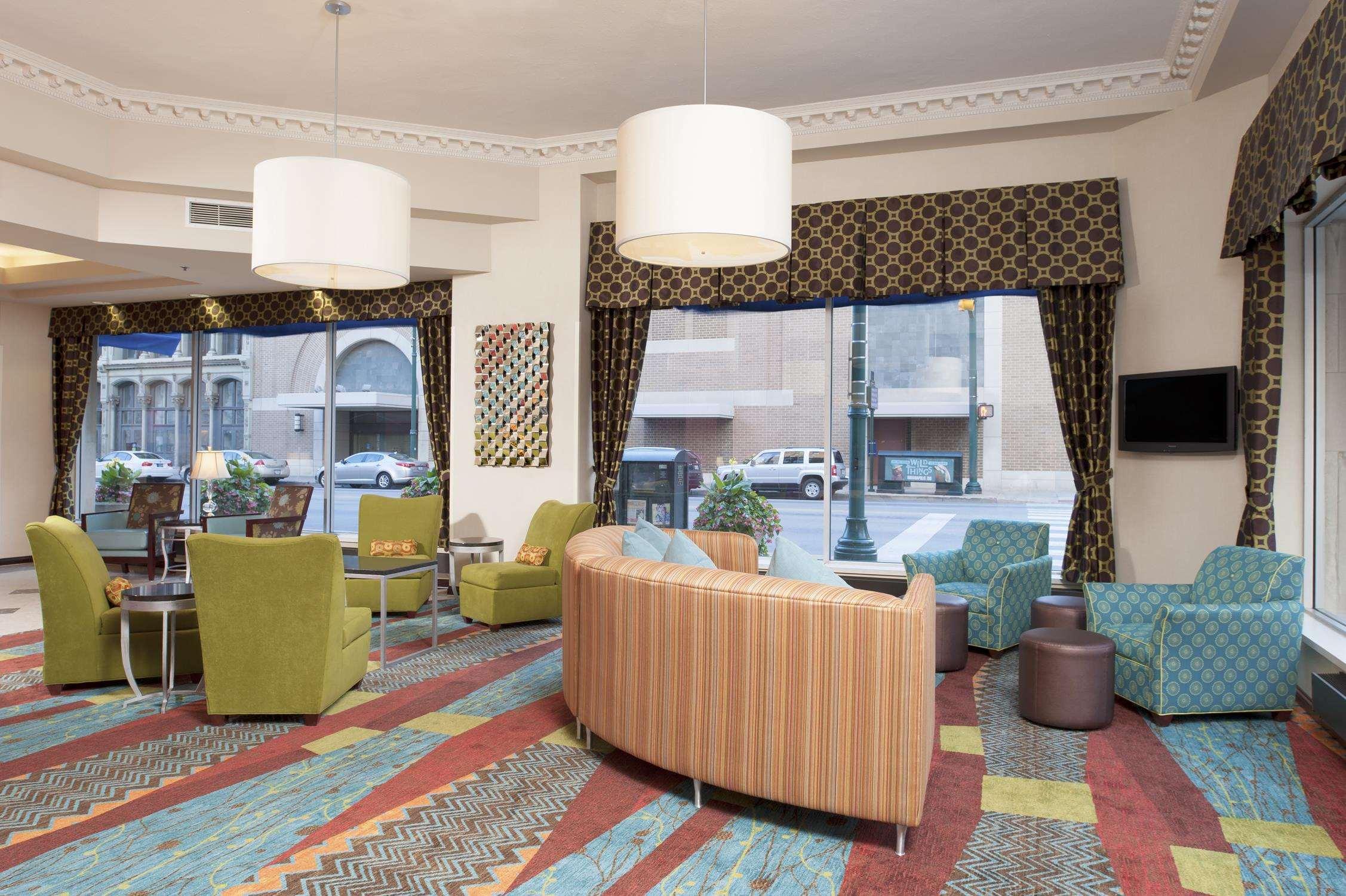 Hampton Inn Indianapolis Downtown Across From Circle Centre Nội địa bức ảnh